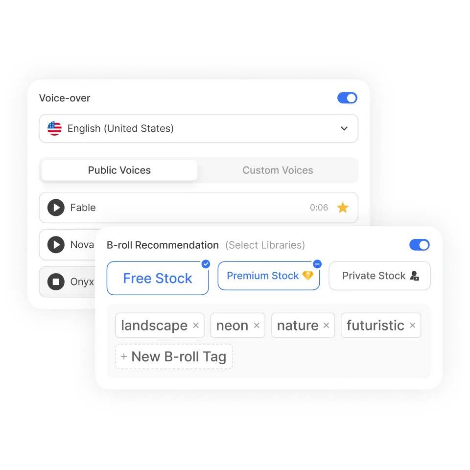 Refine your AI instructions for a professional roadmap update video
